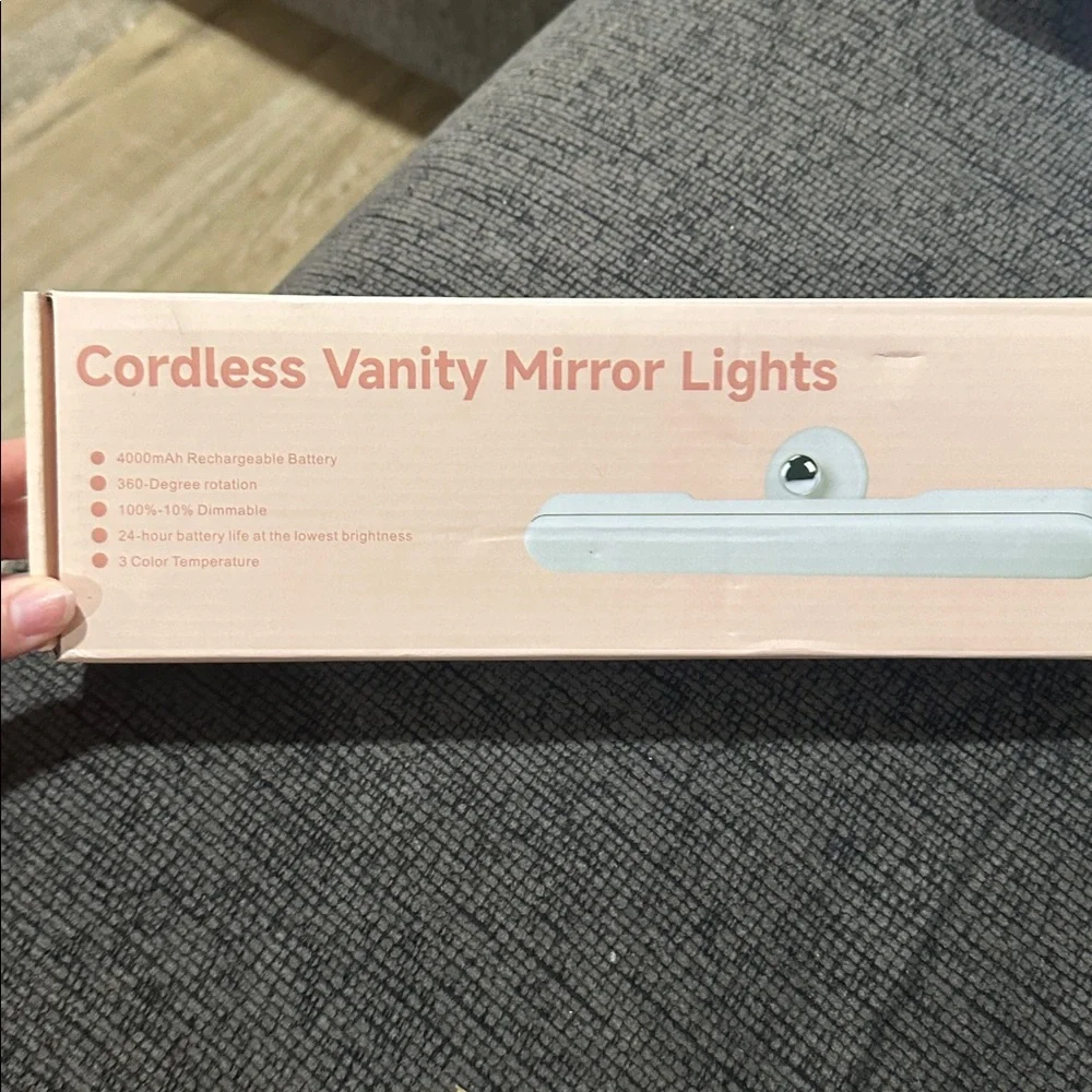 Modern White LED Wall vanity mirror lights set of 2